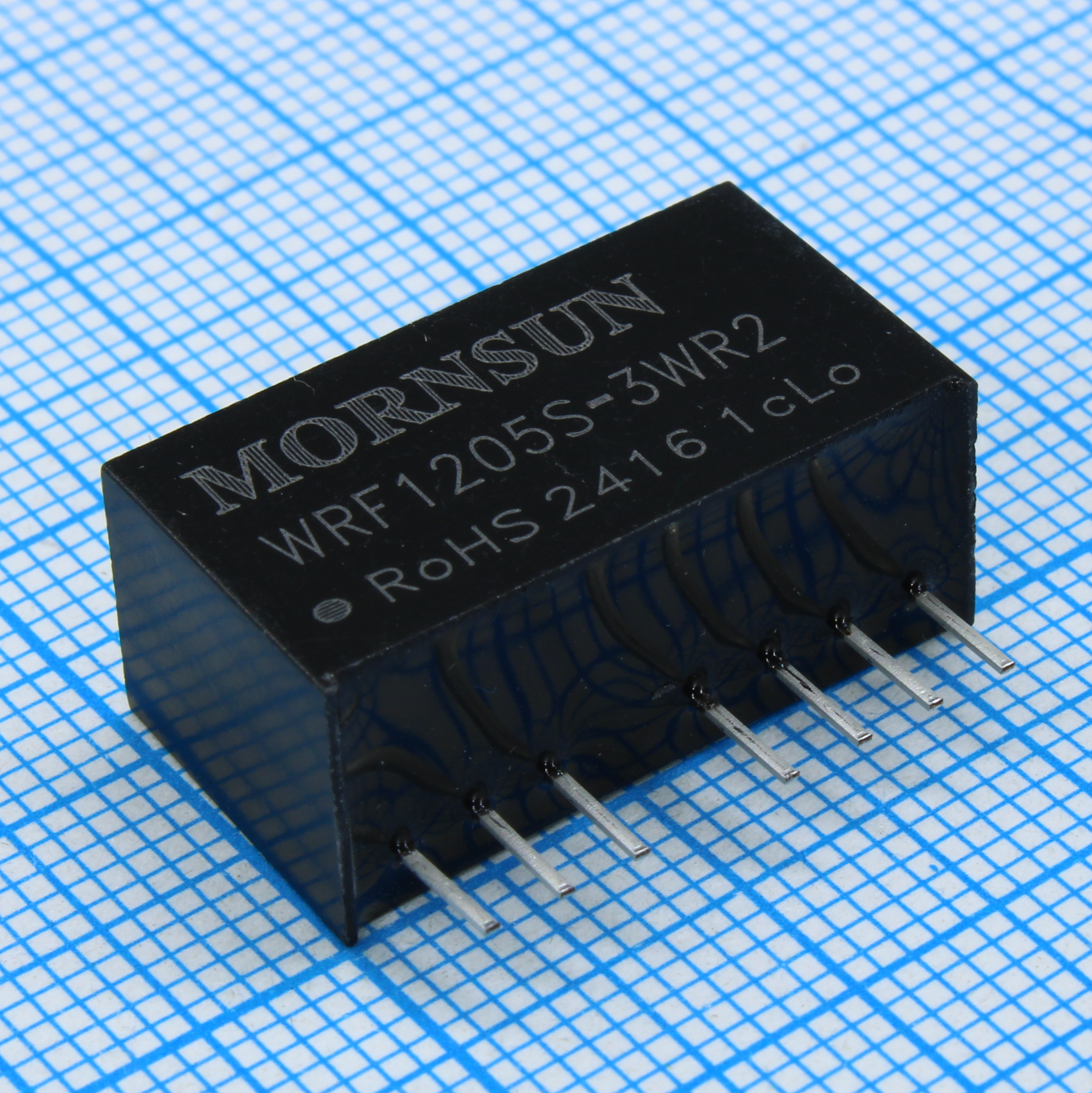 WRF1205S-3WR2 - Преобразователь DC/DC на печатную плату 3 Вт вход 9...18В (12В) выход 5В 600мА изоляция 3000В -40...+85°С