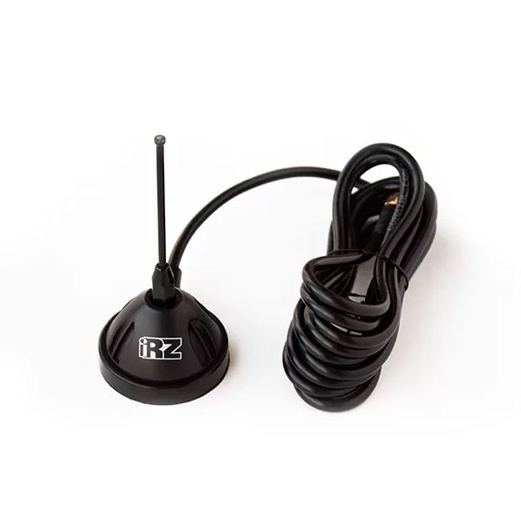 Антенна  IRZ AG11 FME GSM - GSM-антенна, внешняя, всенаправленная, коэффициент усиления 5,5 дБ, рабочий диапазон 872-960/1710-1885 МГц, магнитная база