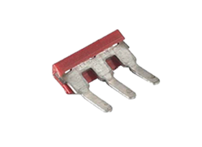 Соед. мостик IVB WK 2,5-K-3 ROT - Соединительный мостик, для установки в зажимную клетку, изолированный, угловой, толщина 0,8 мм, угловой, 3 полюса, для клемм: WK-2,5, цвет: красный