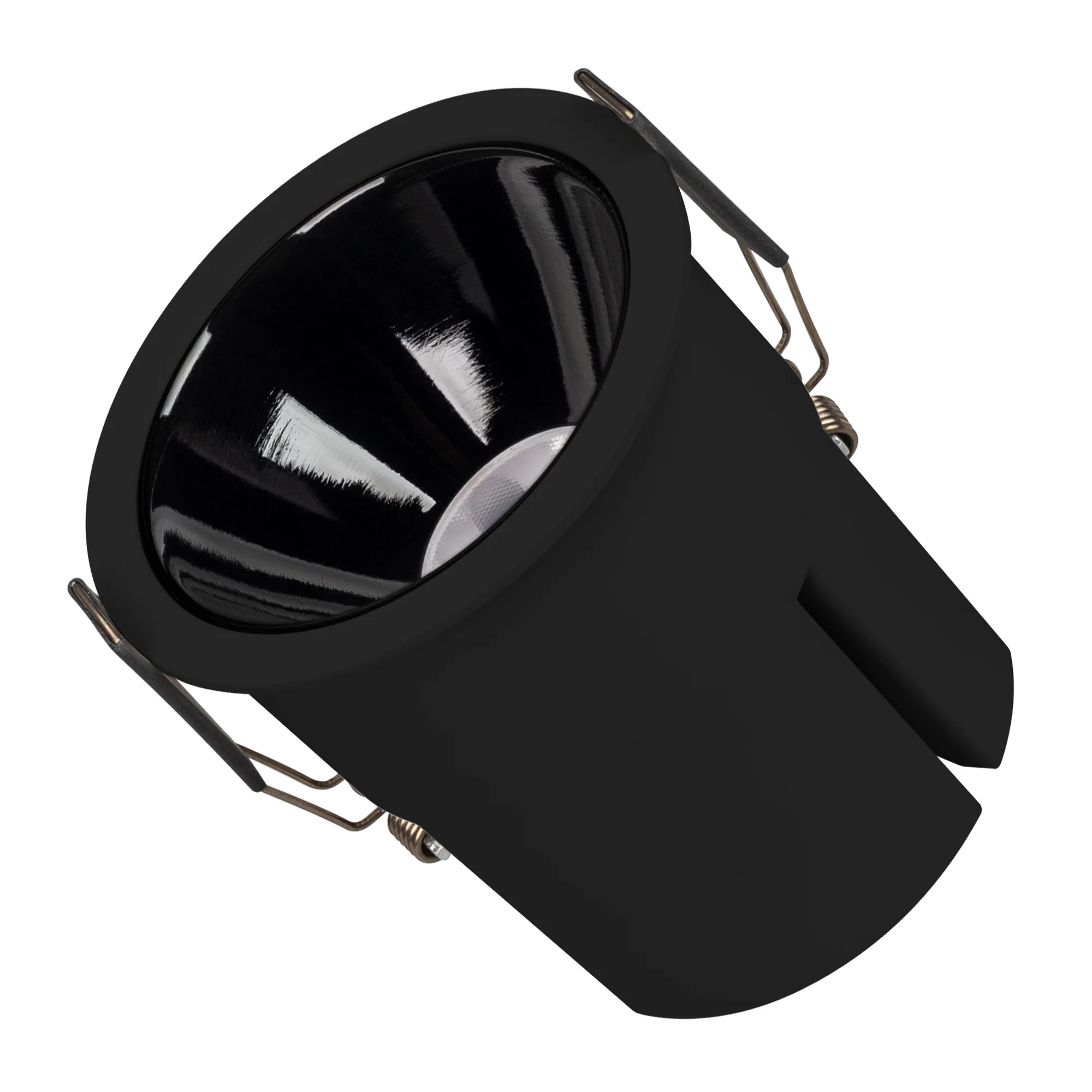 Светильник MS-ATLAS-BUILT-R90-25W Warm3000 (WH-BK, 30 deg, 230V) 035457 - Встраиваемый светильник даунлайт. Мощность 23.3 Вт, св. поток 1995 лм, 86 лм/Вт, теплый 3000 K, CRI>90, UGR<16, угол 30°, напряжение питания 230 В. Белый круглый корпус из алюминия,
