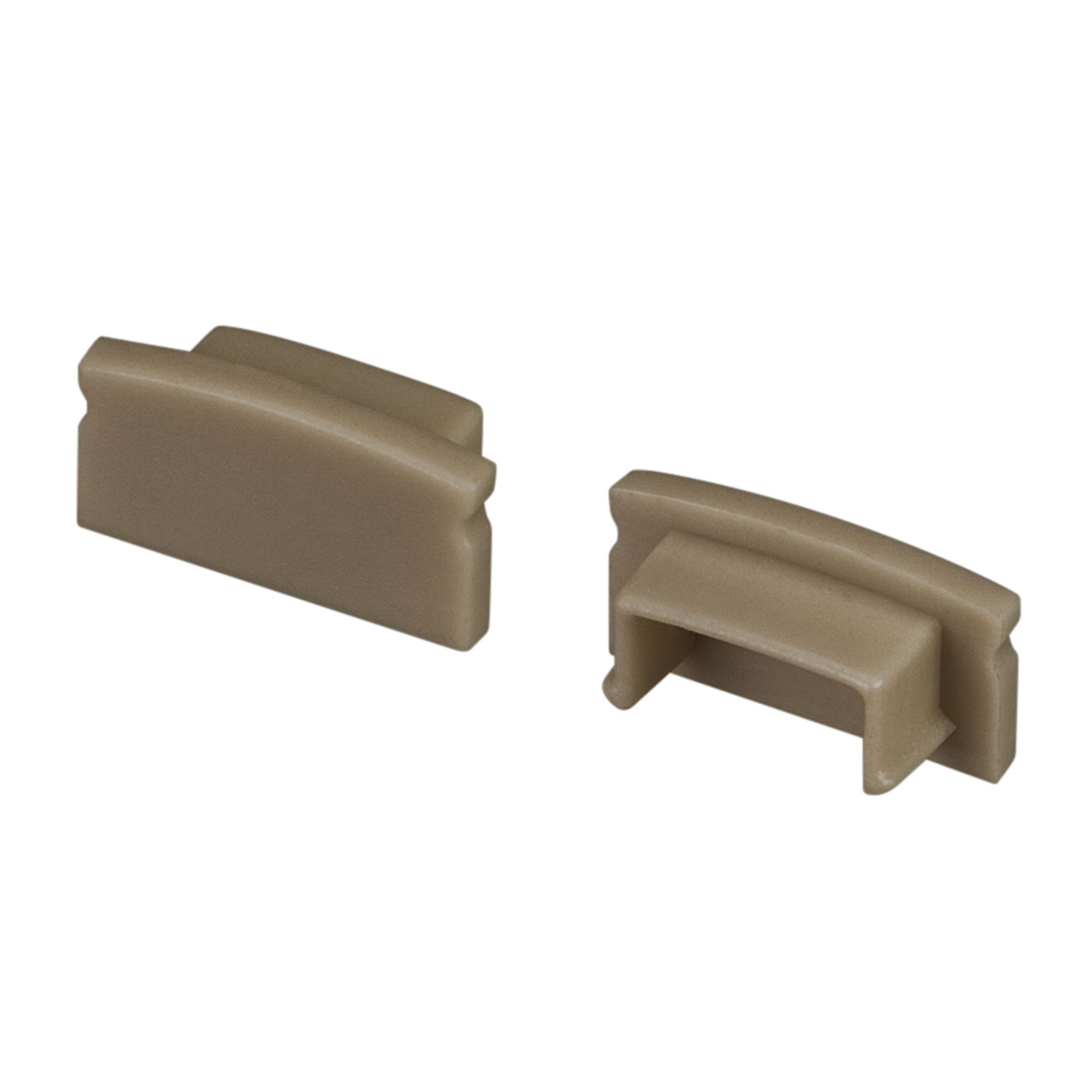 Заглушка LINE-1708 OLIVE GREY глухая 038633 - Пара заглушек для профиля LINE-1708. Цвет - серый оливковый. Материал - пластик. В комплекте 2 заглушки без отверстия.