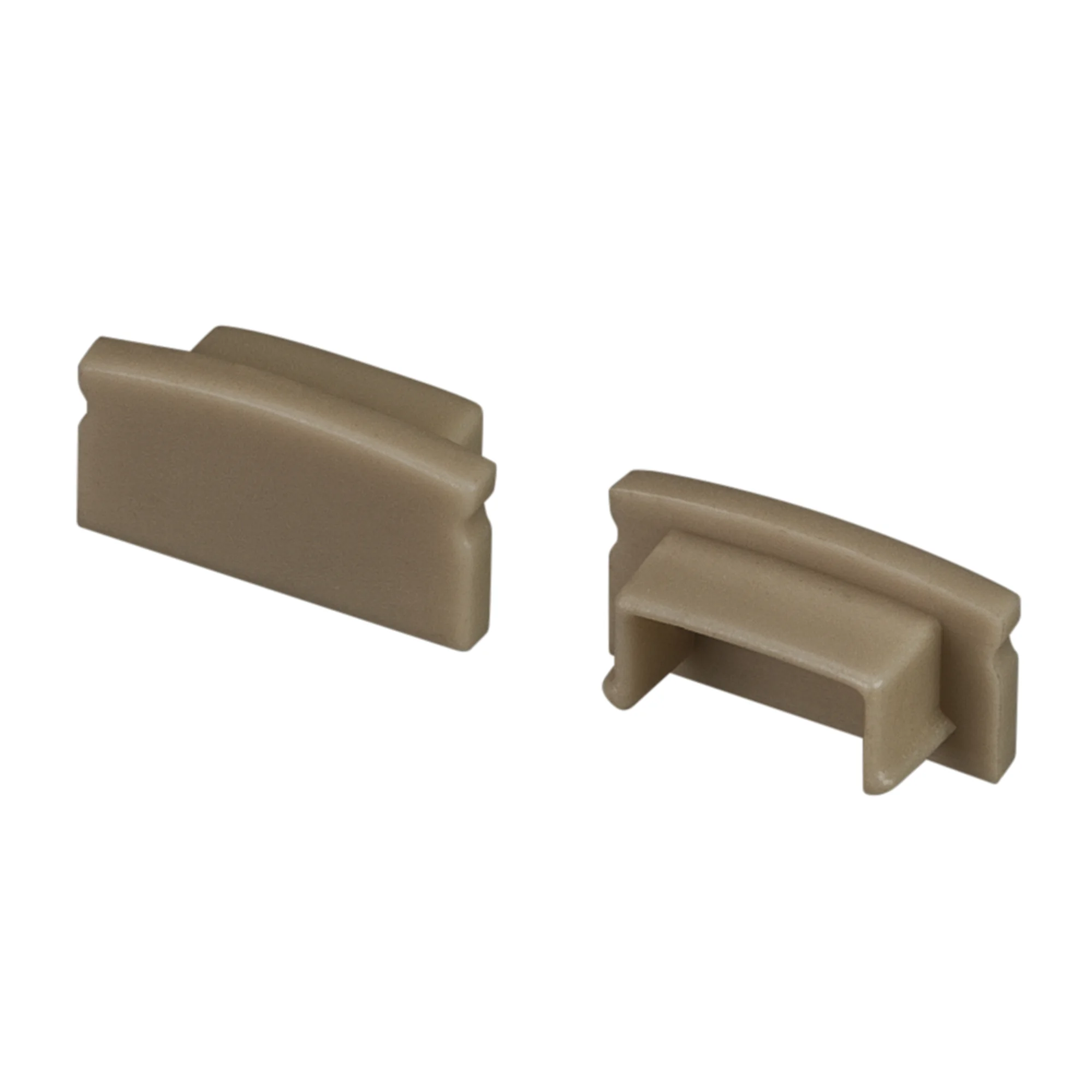 Заглушка LINE-1708 OLIVE GREY глухая 038633 - Пара заглушек для профиля LINE-1708. Цвет - серый оливковый. Материал - пластик. В комплекте 2 заглушки без отверстия.