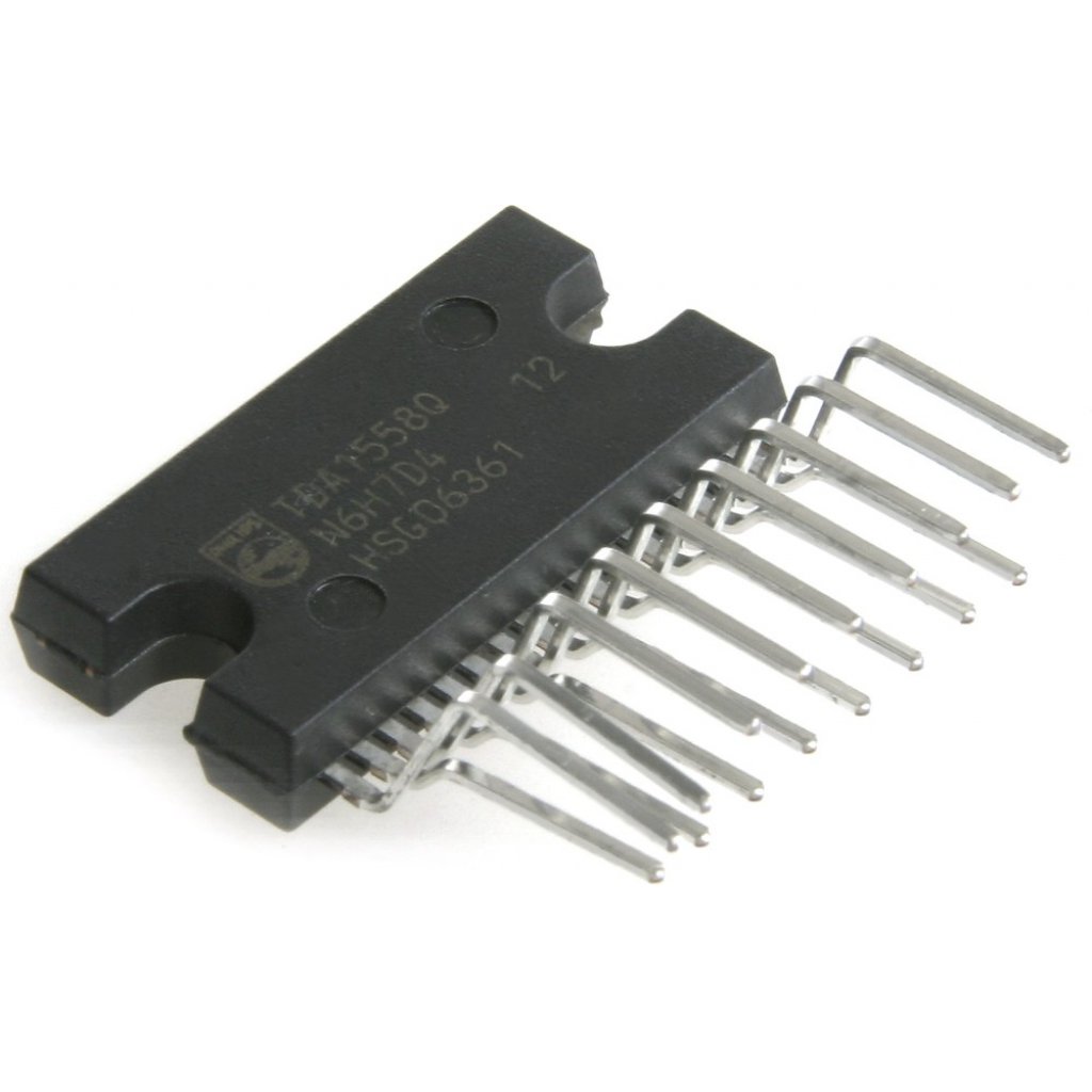 TDA1558Q - УHЧ 4 x 11Вт, 2 x 22Вт (14.4В/4 Ом)