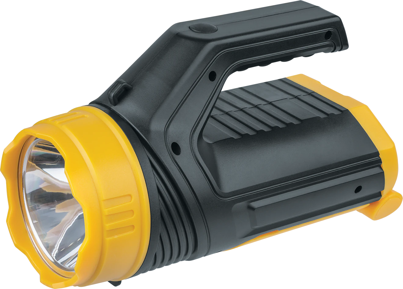 Фонарь светодиодный NPT-SP23-ACCU 5Вт + 1COB LED 5Вт 200Лм 250м аккумуляторный прожектор+кемпинг пластик 2Ач