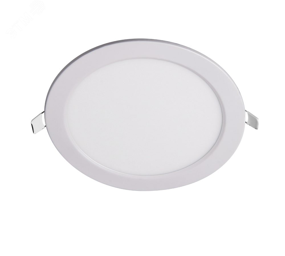 Светильник светодиодный PPL-R WH 12Вт 6500К IP40 d170мм ДВО встраив. ультратонкий кругл. 5008564A