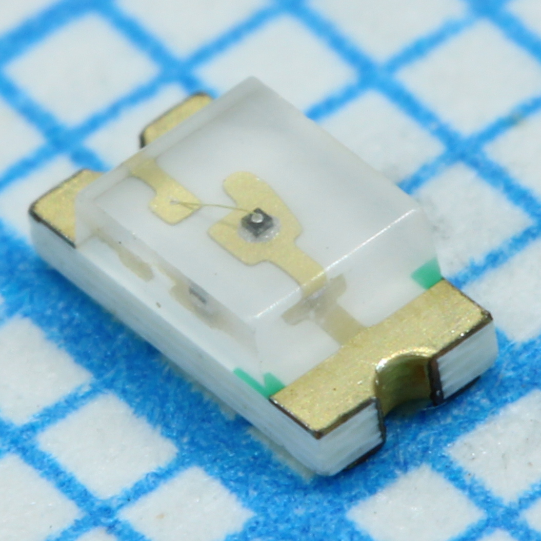 L-C150KGCT - Светодиод smd 3,2x1,6мм/зеленый/570нм/30мкд/прозрачный/130°