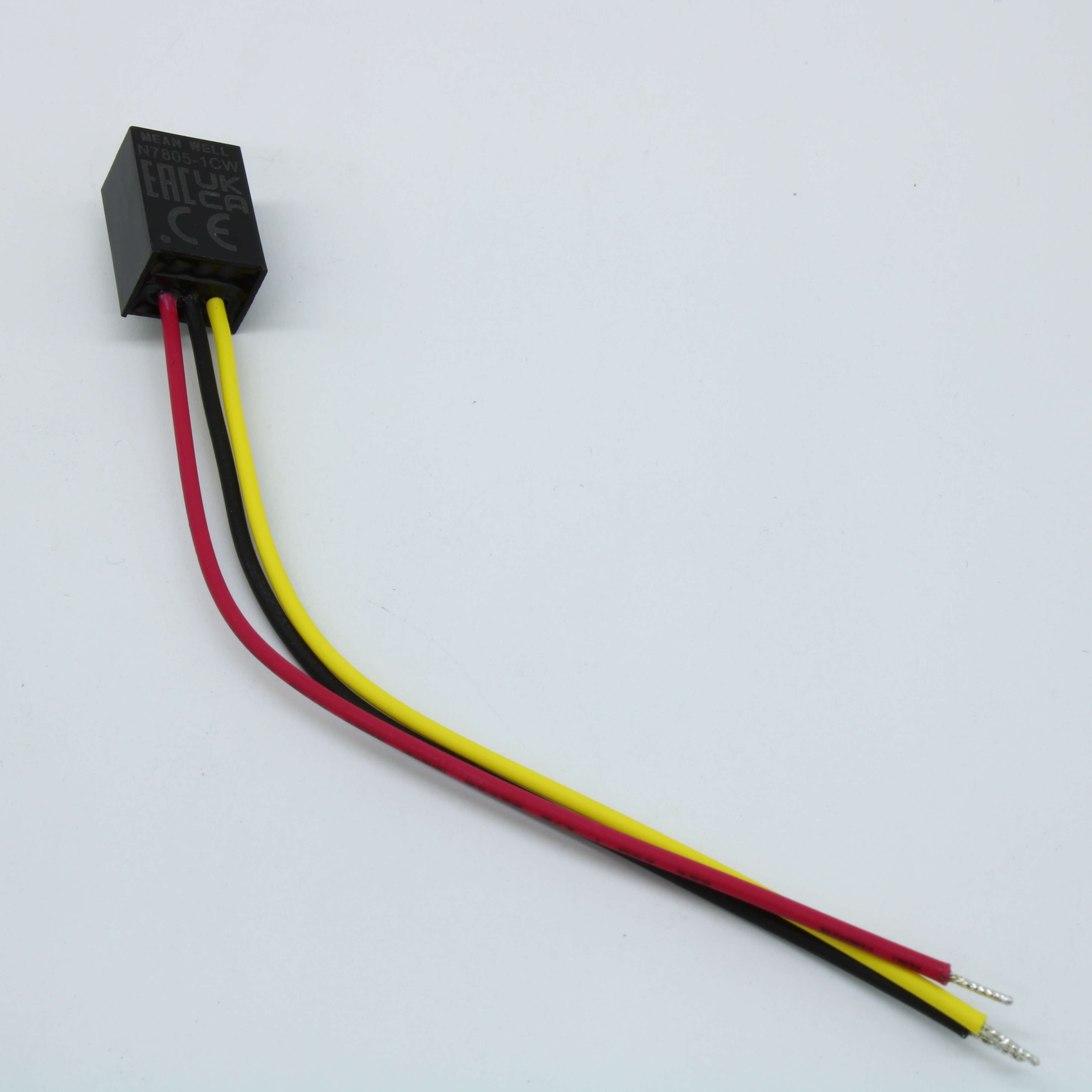 N7805-1CW - Преобразователь DC/DC, 5Вт, без гальванической развязки, вход 8…36(20)В, выход 5В/1А или -5В/0.5А, SIP3, проводные выводы, 16x7,5x10,5мм, -40…+85°С