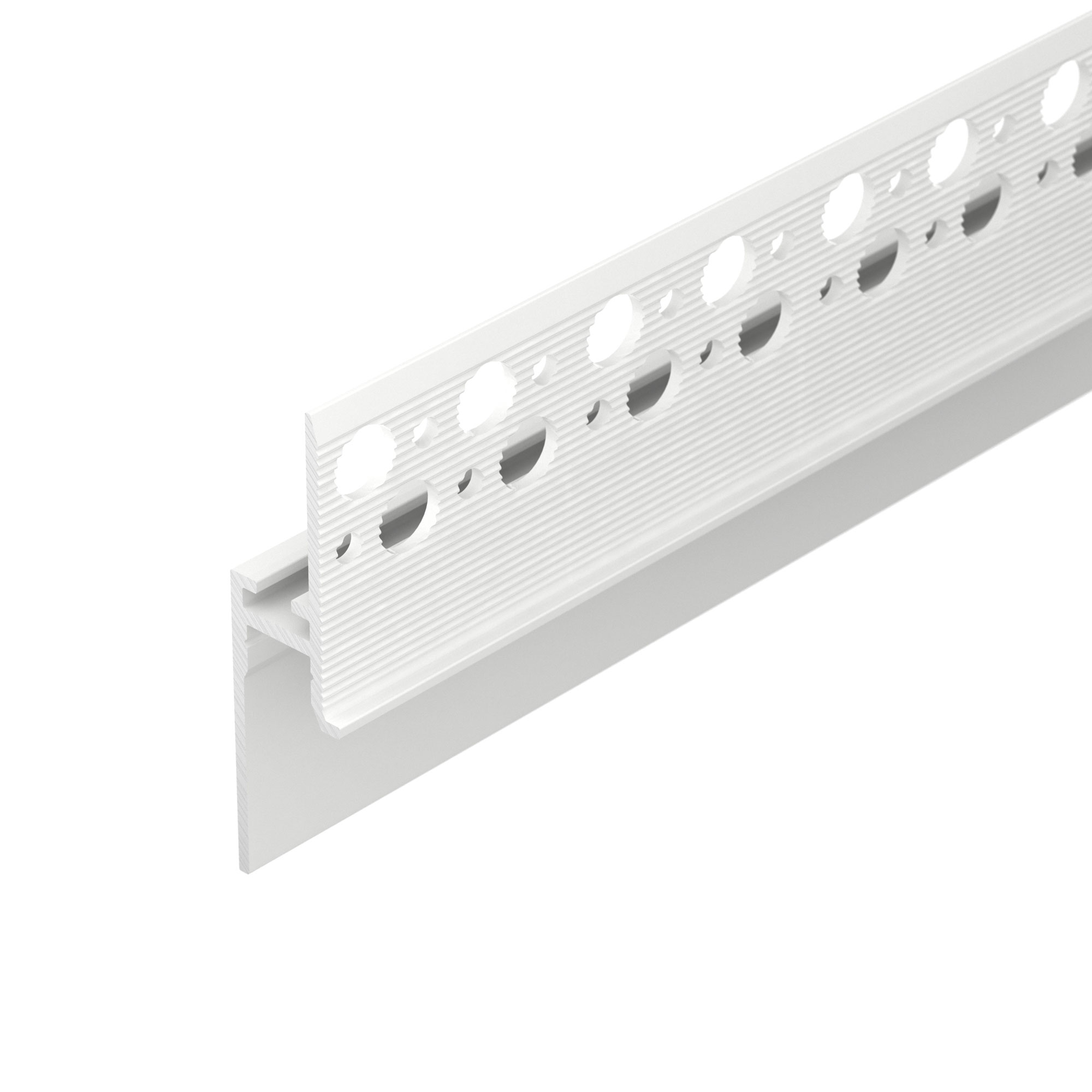 Профиль PLINTUS-FANTOM-H20-2000 WHITE 043660 - Алюминиевый профиль для светодиодных лент и линеек. Цвет - белый RAL9003 (порошковая окраска). Габаритные размеры (LхWхH): 2000x13,1x51,6 мм. Ширина площадки для ленты 8 мм. Аксессуары приобретаются отдельно.