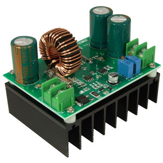 EM-850 - Преобразователь DC-DC повышающий (10...60/ 12...80 В) с регулятором тока 10 А max