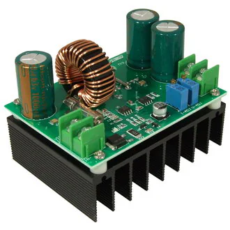 EM-850 - Преобразователь DC-DC повышающий (10...60/ 12...80 В) с регулятором тока 10 А max