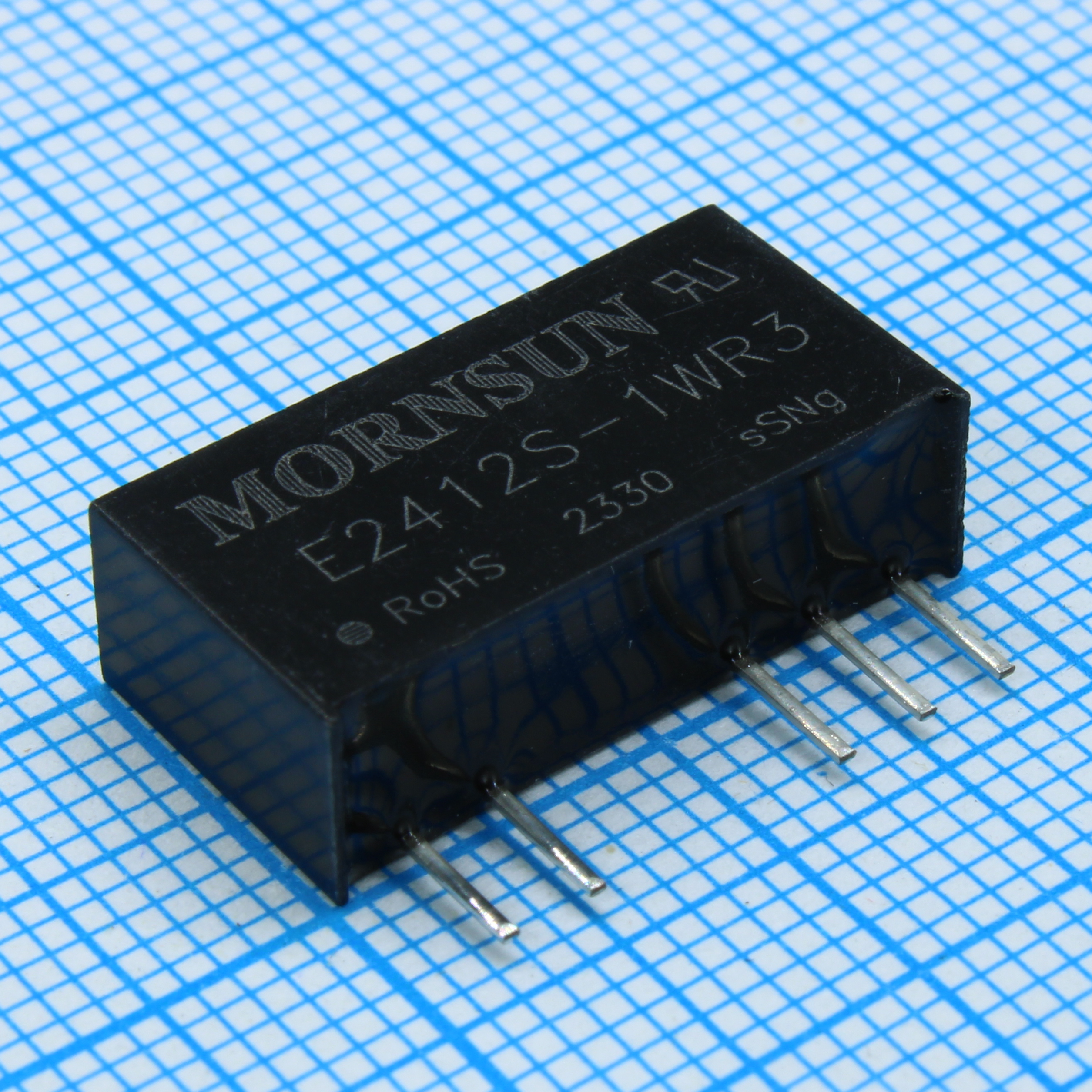 E2412S-1WR3 - Преобразователь DC/DC мощность, Вт: 1 вход 24В выход ±12В изоляция: 3000В