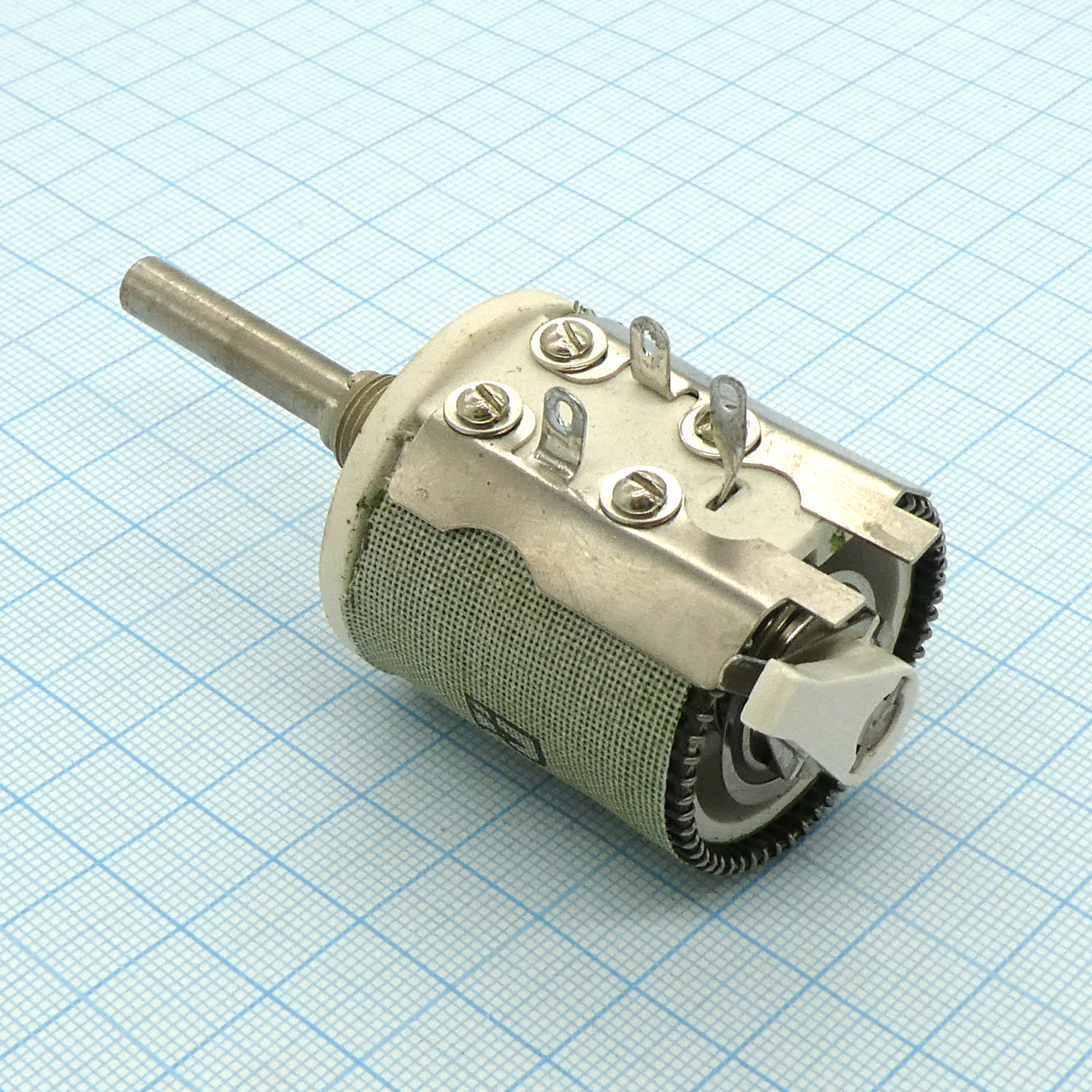 ППБ-25Г      4.7 ±10% - Резистор переменный проволочный 4.7Ом ±10% 25Вт