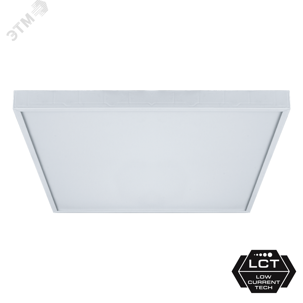 Светильник светодиодный ДВО-36w 595х595х45 4000К 4200Лм призма 18989