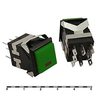 KD2-21BER (PSW-22 ФЧЗ) - Кнопочный переключатель с фиксацией