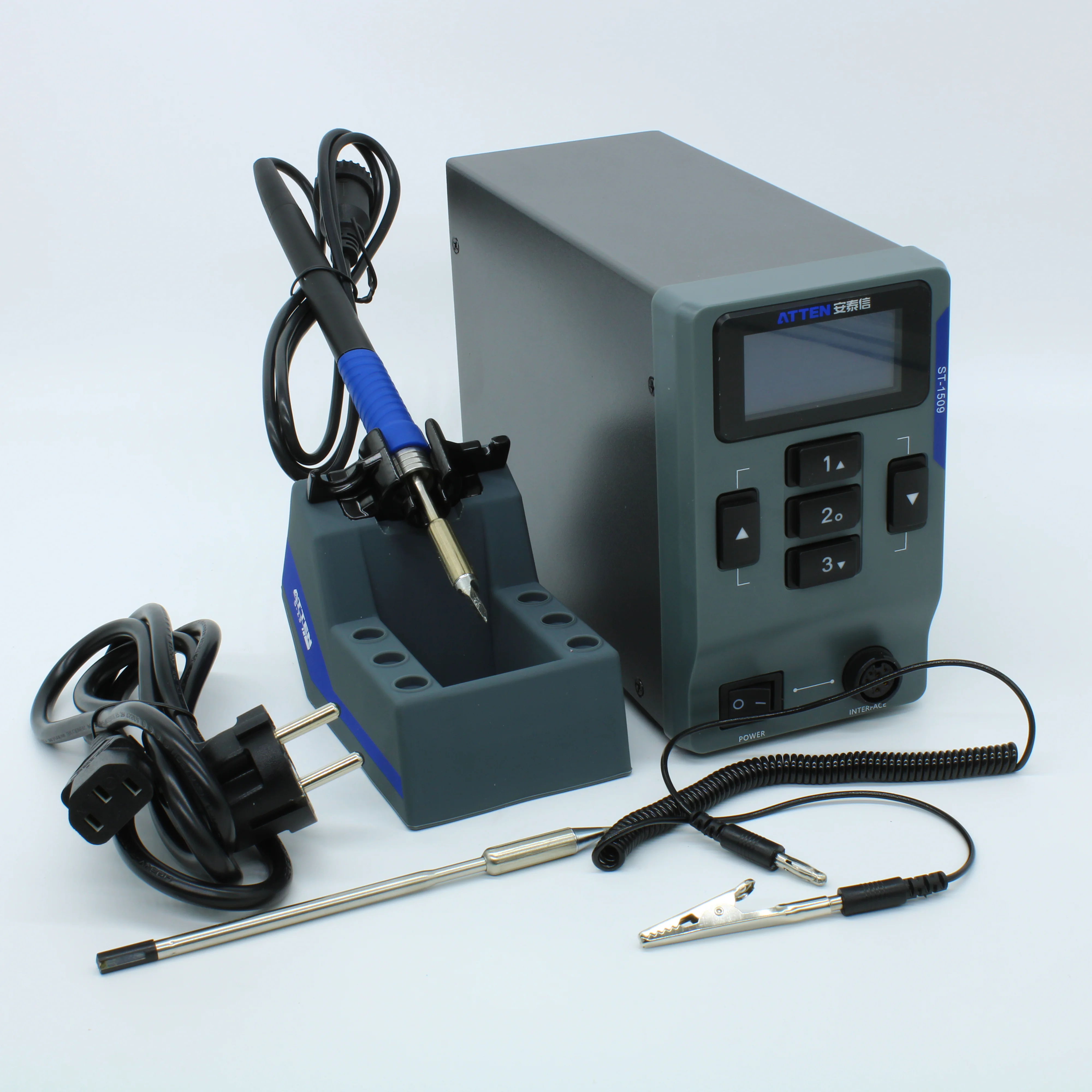ST-1509-150 - Паяльная станция 150Вт с паяльником Y9150, цифровая регулировка температуры от 80°С до 480°С