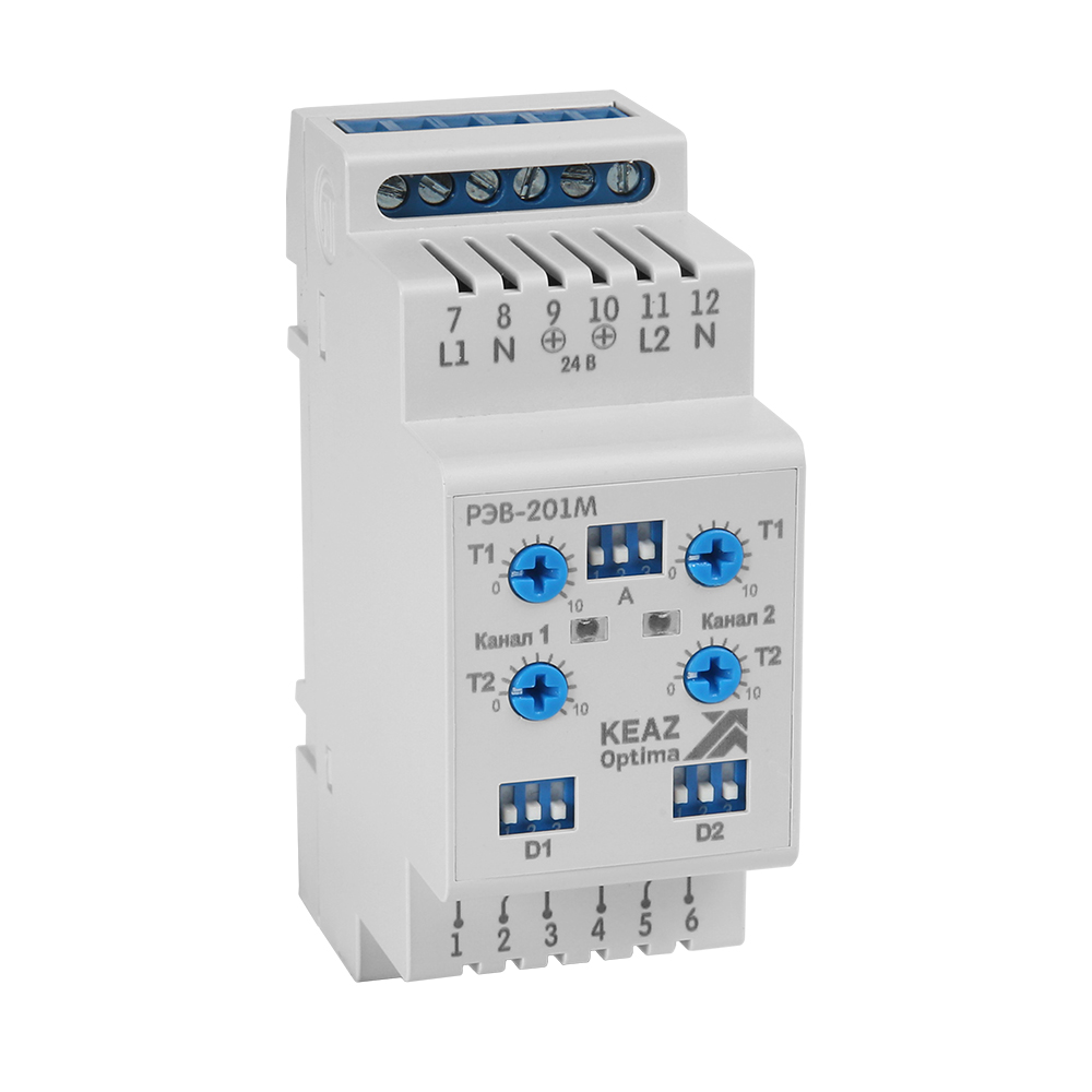 Реле времени OptiDin РЭВ-201М-У3.1 114067