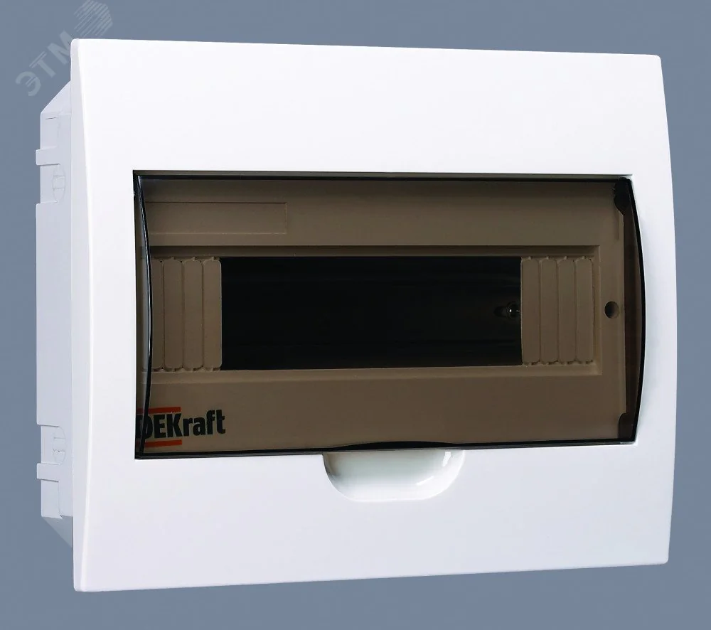 Корпус встраиваемый ЩРВ-П-12 22х28х9 12мод. IP41 пластик. 31004DEK