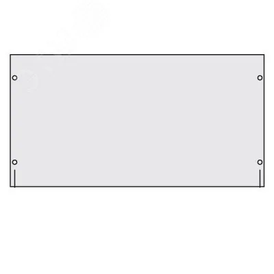 Панель сплошная (заглушка) 1U для 19" IT-корпусов ДКС серии STI/CQE, RAL7035 R5PRK1