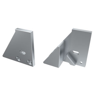 Заглушка для ALM-GLASS-10 с опорой правая с отверстием 026740 - Заглушка для ALM-GLASS-10 с опорой правая с отверстием. Цена за 1 шт.