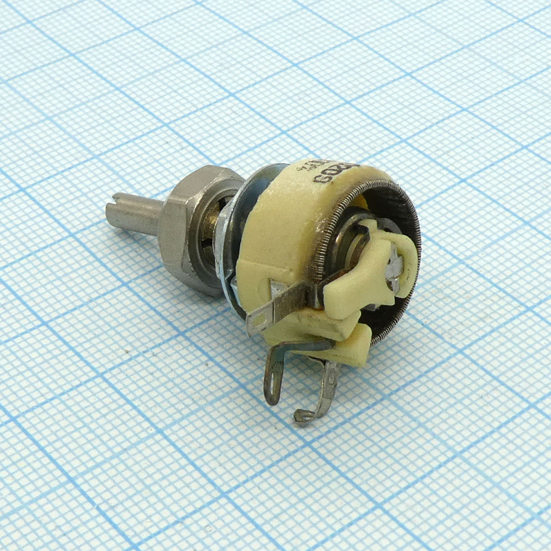 ППБ-1В      330 ±10% - Резистор переменный проволочный 330Ом ±10% 1Вт