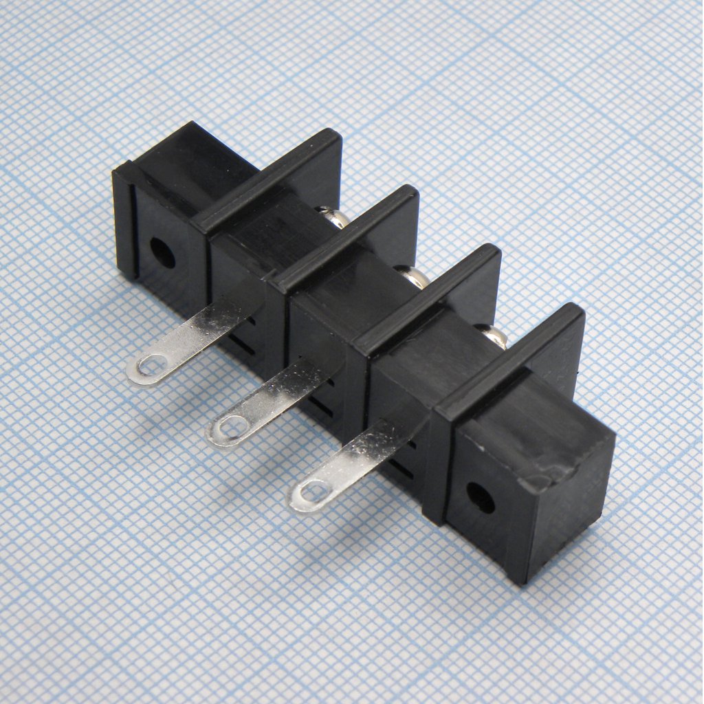 DG55H-A-03P-13-00A(H) - Барьерный клеммный блок 3 контакта. Серия DG55H-A