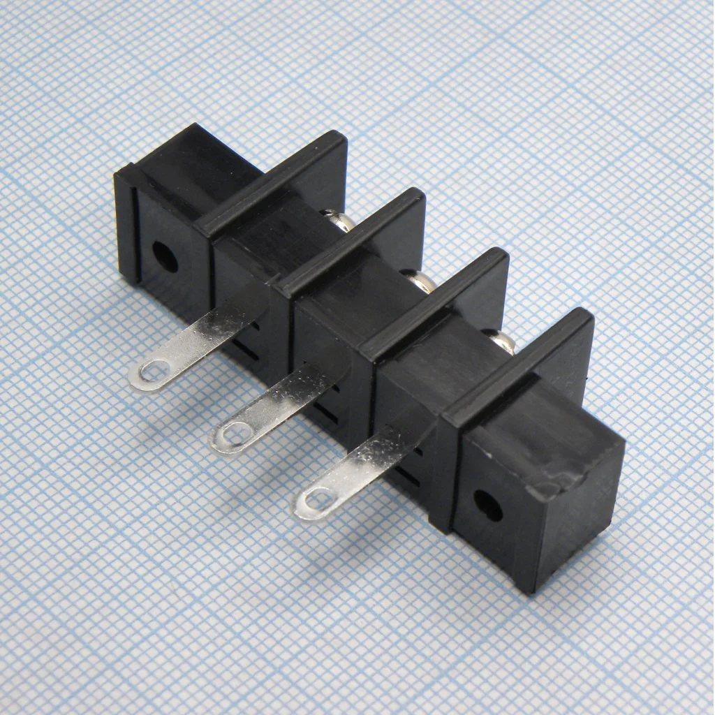 DG55H-A-03P-13-00A(H) - Барьерный клеммный блок 3 контакта. Серия DG55H-A