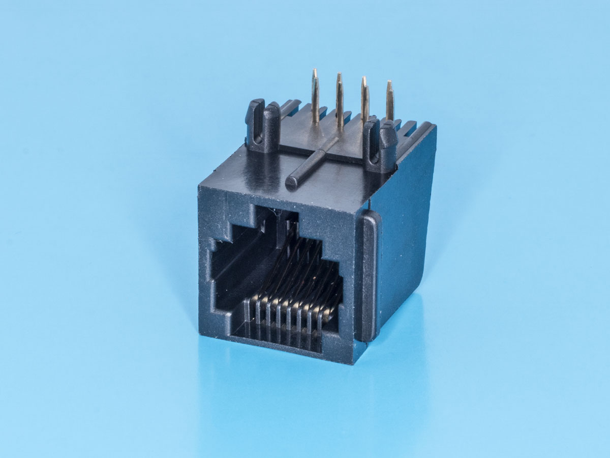 TJ2-8P8C - Разъем на плату 8P8C, тип 2