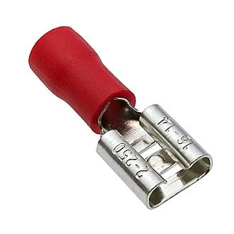 FDD2-250 RED - Клемма ножевая изолированная FDD2-250, красная