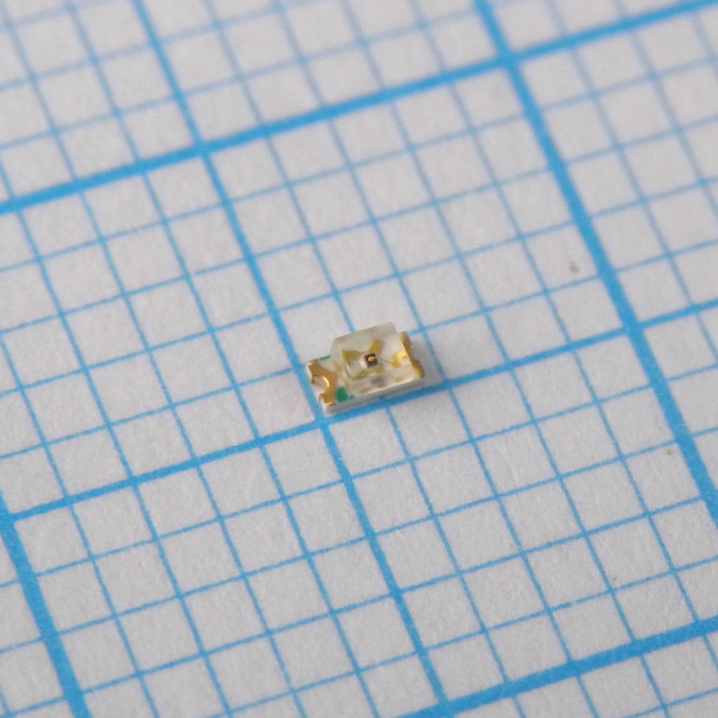 FYLS-0603UYC - Светодиод smd 1,6х0,8мм/желтый/590нм/120мкд/прозрачный/130°