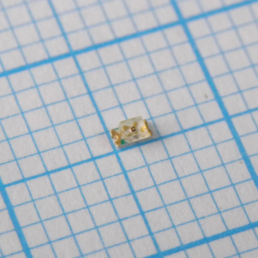 FYLS-0603UYC - Светодиод smd 1,6х0,8мм/желтый/590нм/120мкд/прозрачный/130°