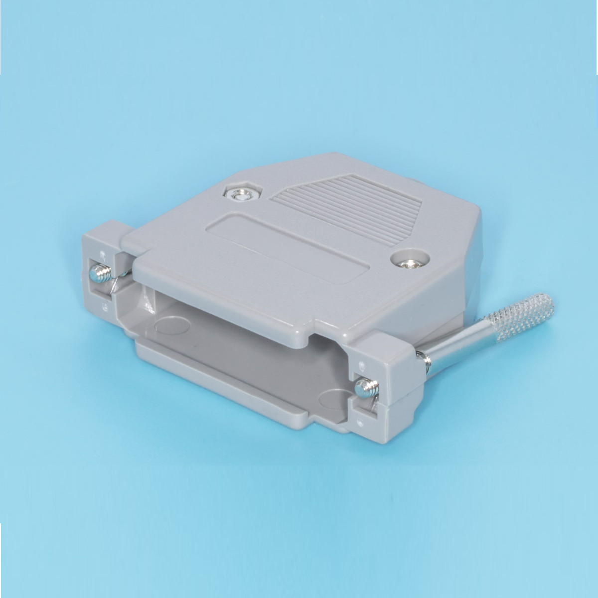 DPT-25C-G - Корпус разъема 25 контактов с удлиненными винтами, серый