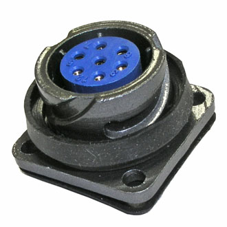 FQ18-7PIN ZK - Блочная розетка, 7 контактов