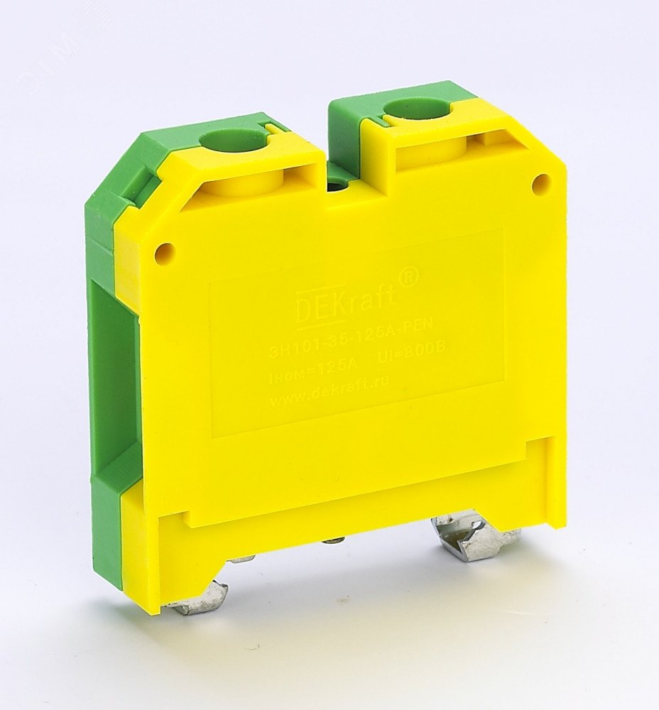 Зажим наборный заземляющий 125A 35мм2 ЗН-101 C2 32416DEK