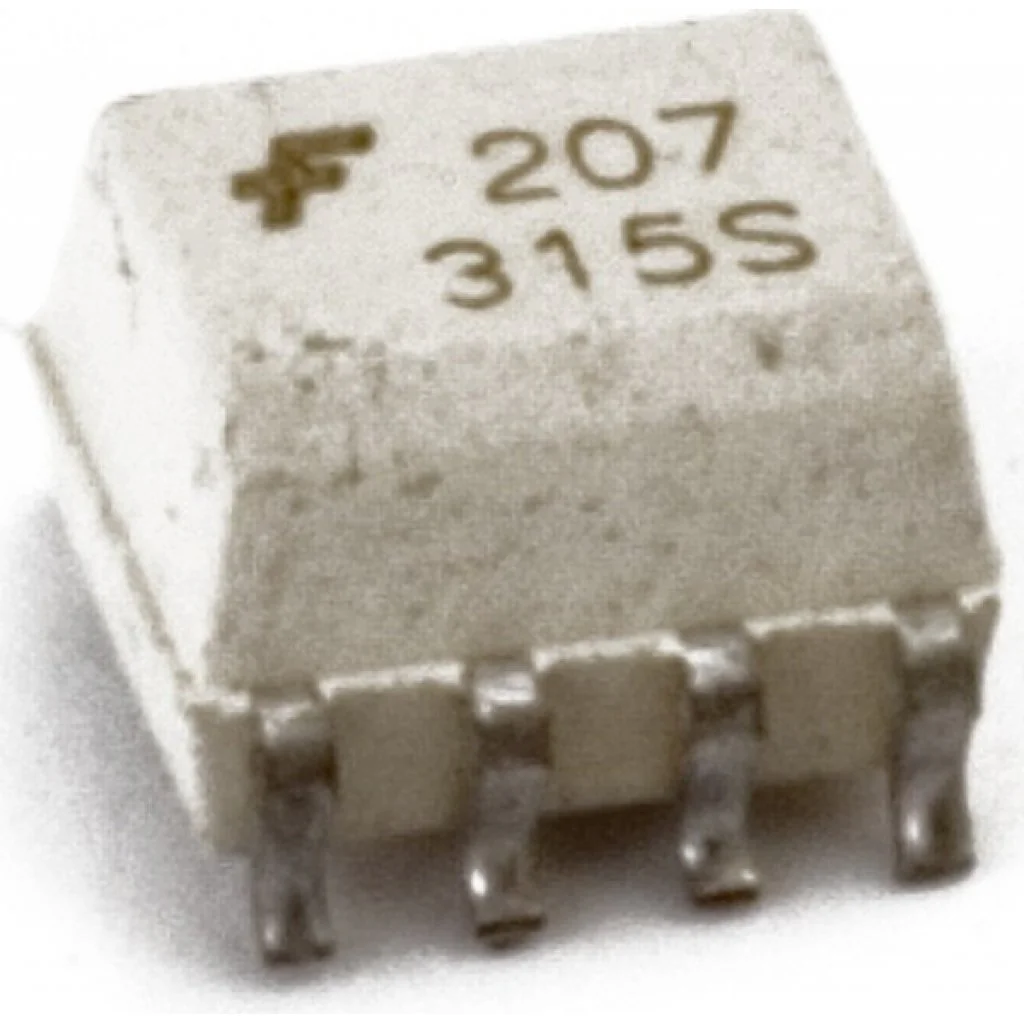 MOC207M - Оптопара транзисторная двухканальная 2.5кВ /70В 0.15A Кус=100...200% 0.25Вт -40...+100°C
