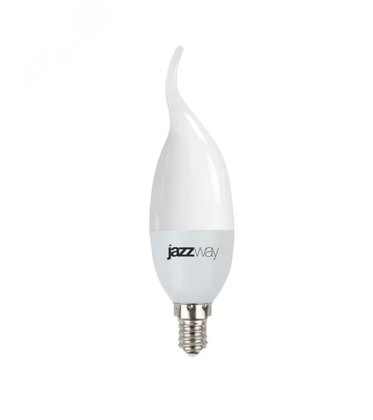 Лампа светодиодная LED 7Вт E14 530Лм 230V/50Hz теплый матовая свеча на ветру SP 1027894-2