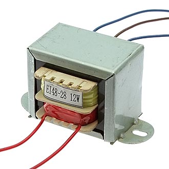 EI48*28 220V TO 2X12V 12W - Трансформатор питания 12ВА 220В-2х12В EI48*28
