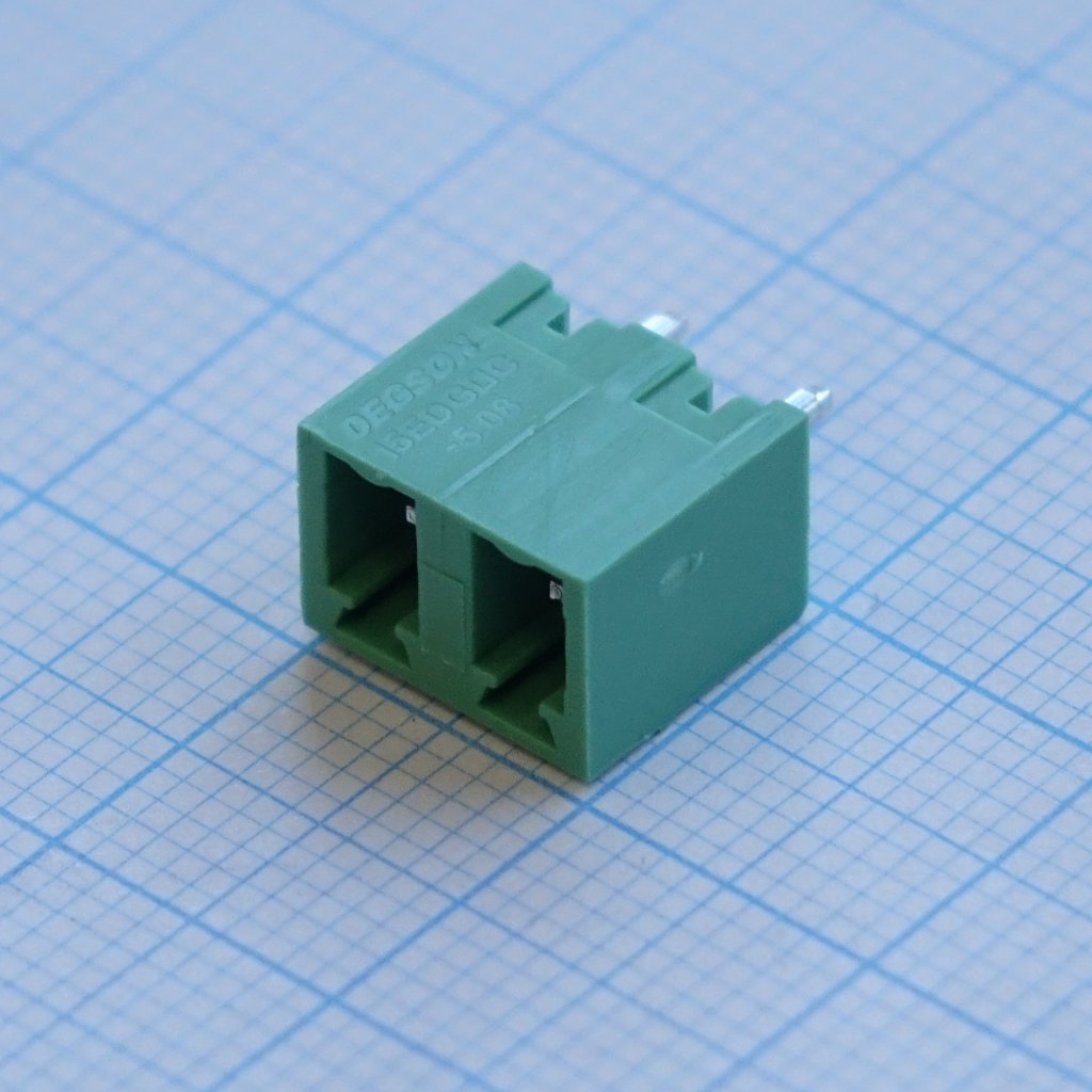 15EDGVC-5.08-02P-14-00A(H) - Разъемный клеммный блок на плату, Серия 15EDGVC-5.08