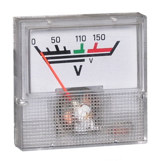 Вольтметр  150В   (40Х40) - Измерительная головка DCV 150V, класс точности 5