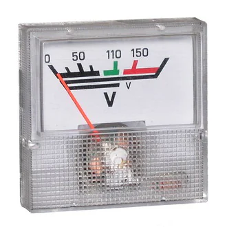 Вольтметр  150В   (40Х40) - Измерительная головка DCV 150V, класс точности 5