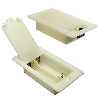AA*2 SWITCH 84*44*18MM - Батарейный отсек AA*2 switch 84*44*18 мм, закрытый