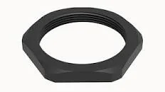 Гайка для каб.ввода DLM-M25P (black) - Гайка для кабельного ввода, М25*1,5, пластик, цвет: черный