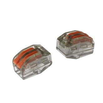 PCT-312 - Клеммник быстрозажимной 2-х контактный сечение 0.08-2.5 кв.мм