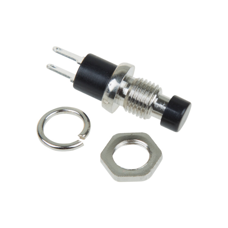 RWD-301 красный - Кнопка без фиксации 2А 250В (ON)-OFF круглая М7