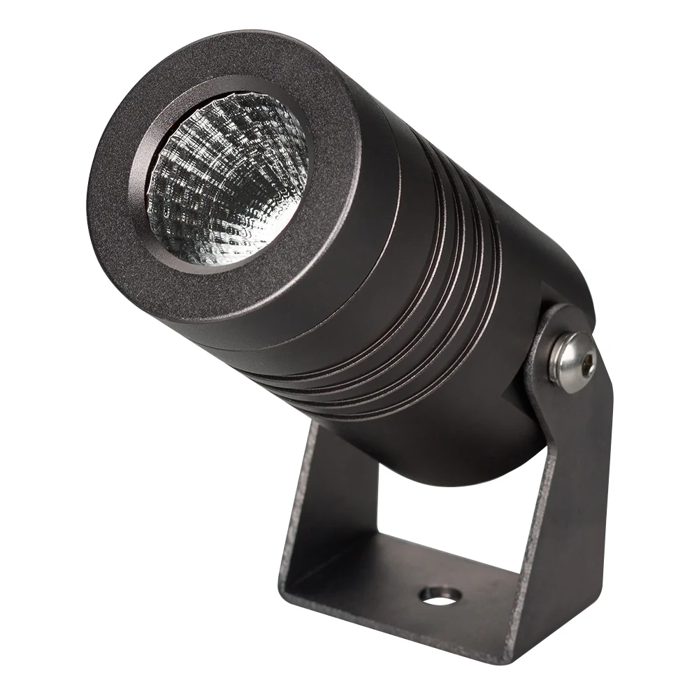 Светильник ALT-RAY-R42-5W Warm3000 (RAL 6010, 25 deg, 230V) 042661 - Уличный светодиодный прожектор, мощность 5Вт, угол освещения 25°. Цвет ТЕПЛЫЙ 3000К, световой поток 310лм. Влагозащищенный корпус IP67 - темно-зелёный (RAL 6010)  алюминий, экран из зака