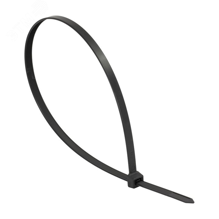 Хомут P6.6 стандартный (ч), 2.5x160 (100шт) FlexLock PROxima plc-fl-ctsb-2.5x160