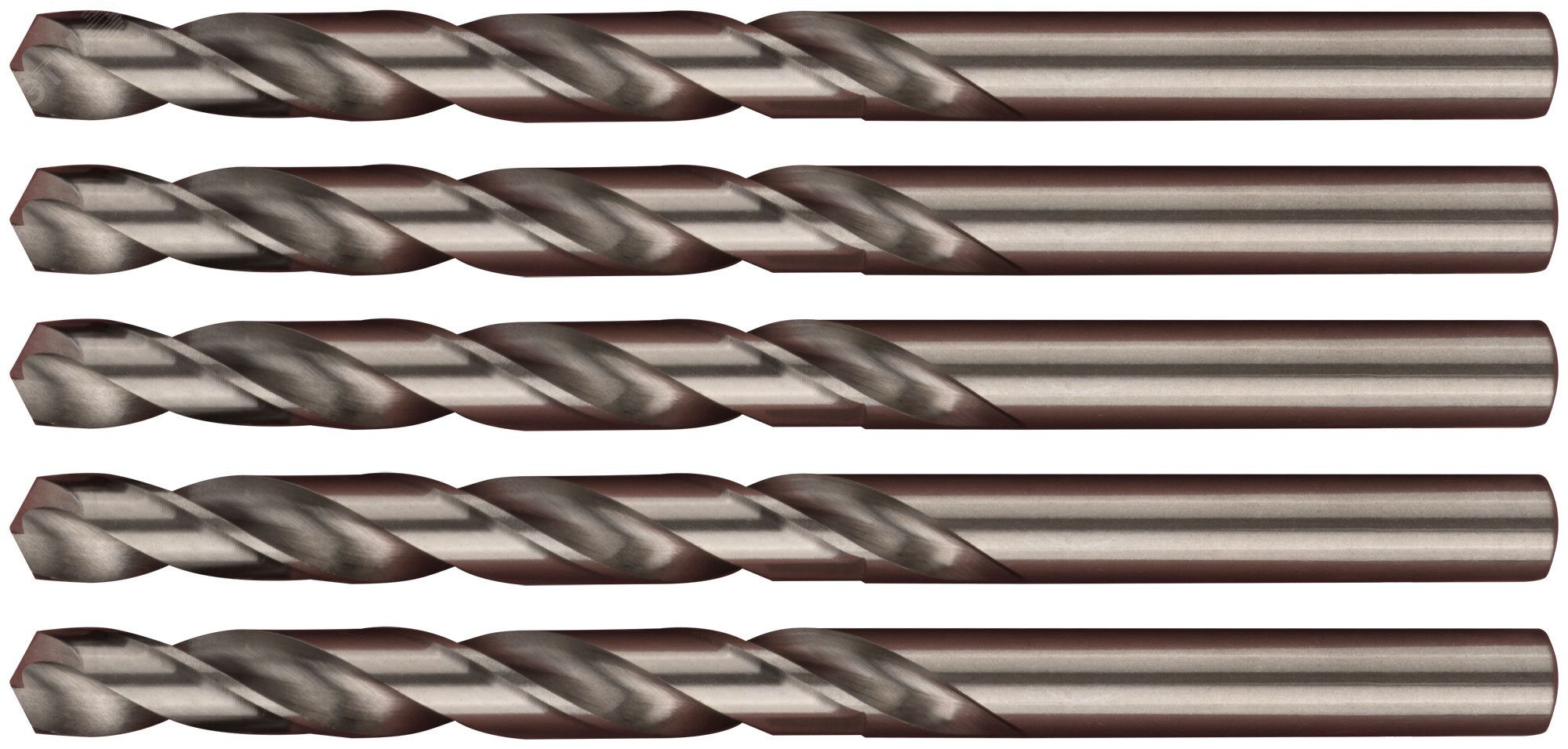 Сверло по металлу Cutop Profi с кобальтом 5%, 8 x 117 мм (5 шт) 48-80-5