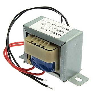 EI41*20 220V TO 12V 6W - Трансформатор питания 6ВА 220В-12В EI41*20