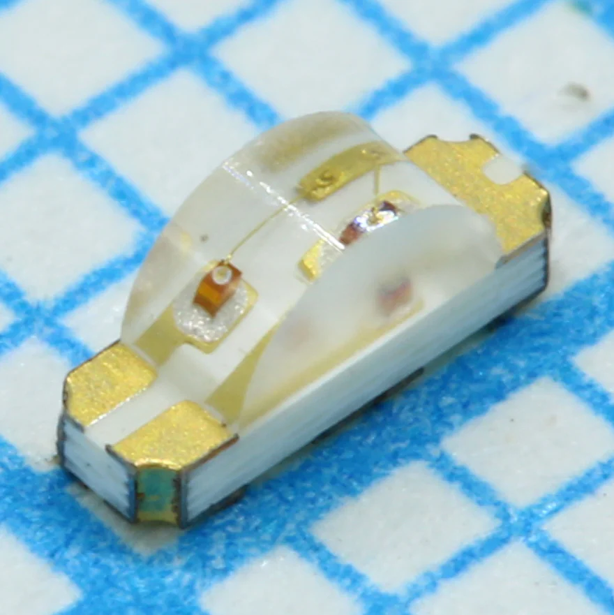 FYLS-1204BHRG - Светодиод smd 3,2х1мм/красный - зеленый прозрачный/110° угловой