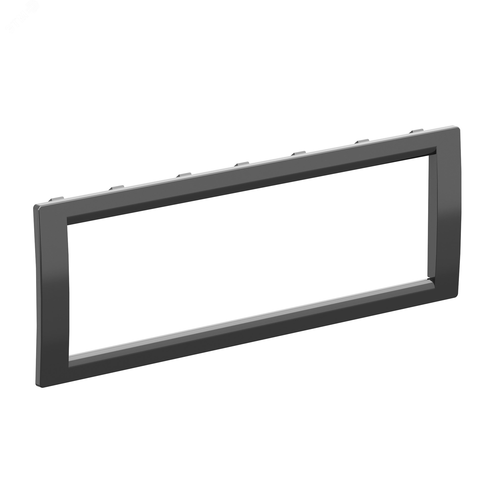 Рамка 6мод. универс. черн. F00015B