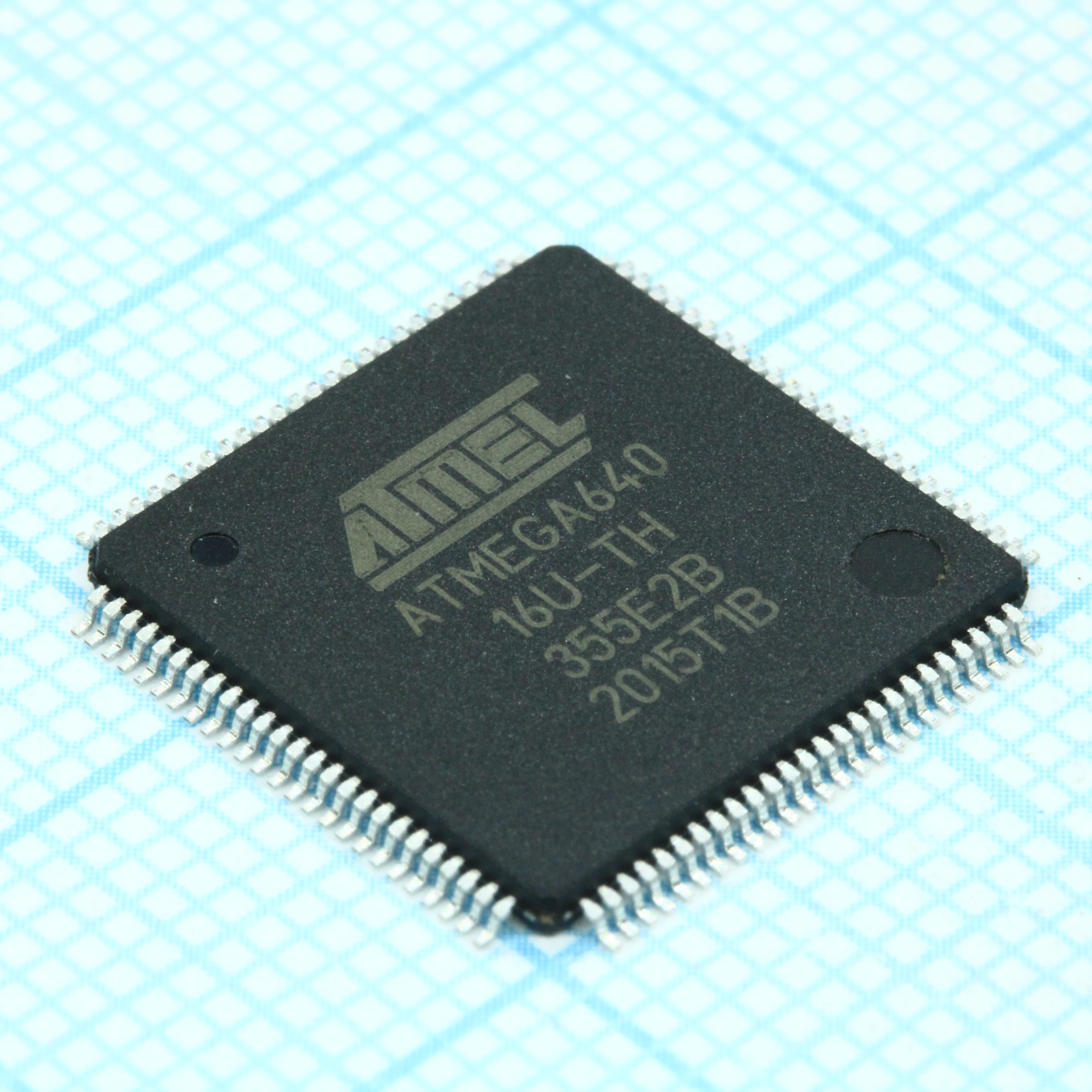 ATMEGA640-16AUR - Микроконтроллер 8-бит 64Кбайт Флэш-память 100TQFP